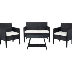 Aboka 4-Piece Living Set by Safavieh - glamourwo.com | ladies' apparel & accessories & shoes* Cheap