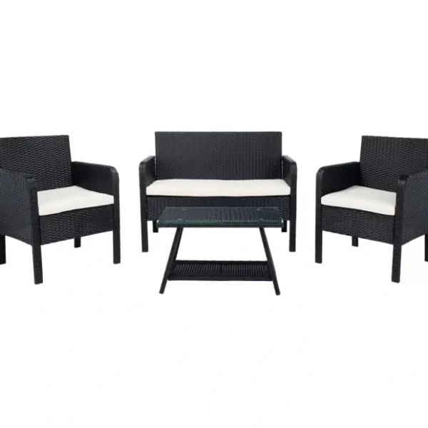 Aboka 4-Piece Living Set by Safavieh - glamourwo.com | ladies' apparel & accessories & shoes* Cheap