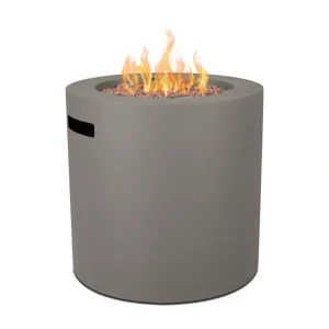 Aegean 24" Round Steel Propane Fire Pit Table by Real Flame - glamourwo.com | ladies' apparel & accessories & shoes* Hot