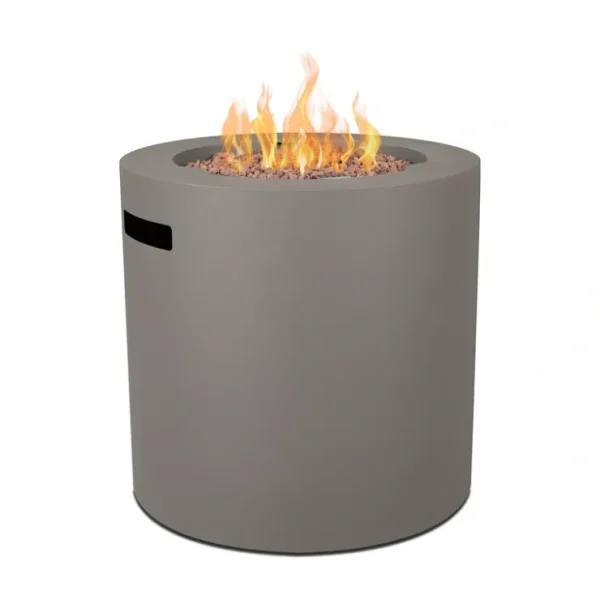 Aegean 24" Round Steel Propane Fire Pit Table by Real Flame - glamourwo.com | ladies' apparel & accessories & shoes* Hot