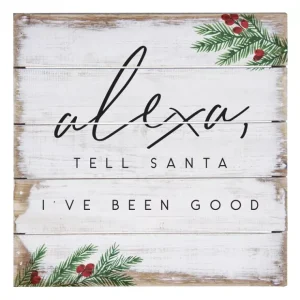 "Alexa, Tell Santa" Pallet Petite By Sincere Surroundings - glamourwo.com | ladies' apparel & accessories & shoes* Cheap
