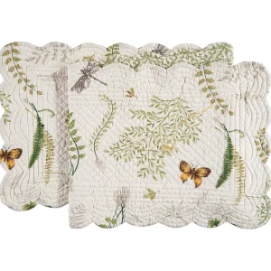 Althea Set of 6 Rectangular Reversible Placemat s by Valerie - glamourwo.com | ladies' apparel & accessories & shoes* Discount