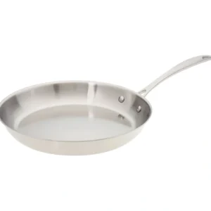 American Kitchen 12" Premium Stainless-Steel Skllet - glamourwo.com | ladies' apparel & accessories & shoes* Store