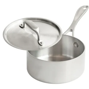American Kitchen 1-Quart Covered Stainless Steel Saucepan - glamourwo.com | ladies' apparel & accessories & shoes* Online