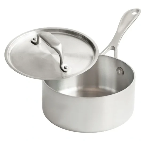 American Kitchen 1-Quart Covered Stainless Steel Saucepan - glamourwo.com | ladies' apparel & accessories & shoes* Online
