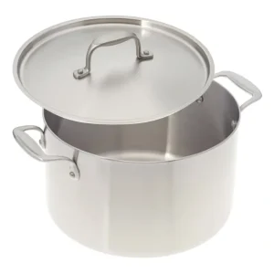 American Kitchen 8-quart Covered Stainless Steel Stock Pot - glamourwo.com | ladies' apparel & accessories & shoes* Store