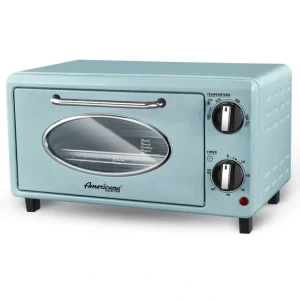Americana by Elite Collection Retro 4-Slice Toater Oven - glamourwo.com | ladies' apparel & accessories & shoes* Clearance