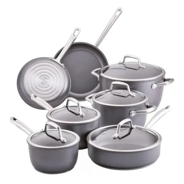 Anolon Accolade Hard-Anodized 12pc Nonstick Induction Set - glamourwo.com | ladies' apparel & accessories & shoes* Best Sale