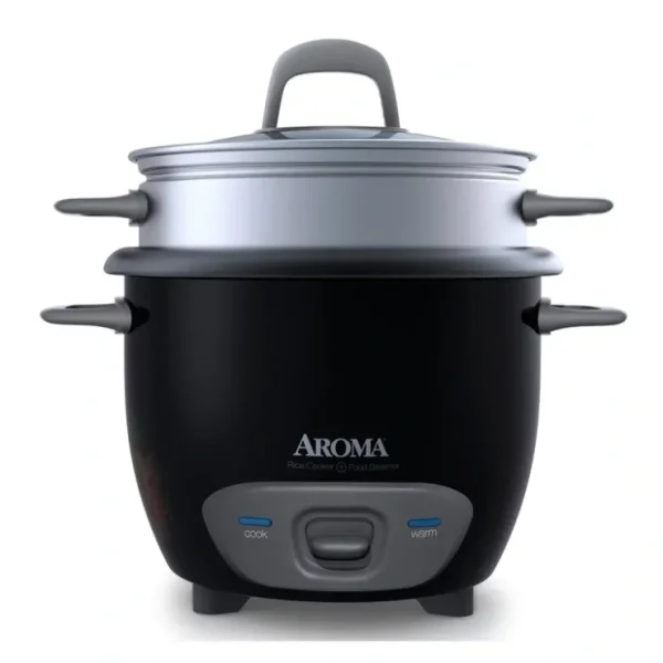 Aroma 6-Cup Pot Style Rice Cooker, Black - glamourwo.com | ladies' apparel & accessories & shoes* Hot