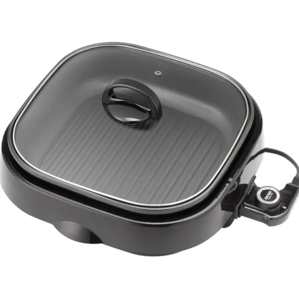 Aroma 3-qt 3-in-1 Grillet - Grill, Steamer Slow Cooker - glamourwo.com | ladies' apparel & accessories & shoes* Flash Sale