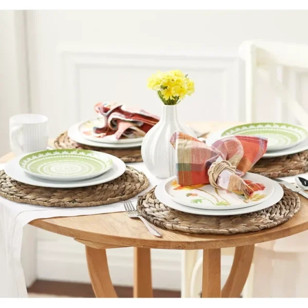 Artland Garden Terrace Set of 4 Round Placemats - glamourwo.com | ladies' apparel & accessories & shoes* Best Sale