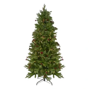 4.5' Ashcroft Cashmere Pine Xmas Tree - Clear D ura-Lit Lights - glamourwo.com | ladies' apparel & accessories & shoes* Cheap