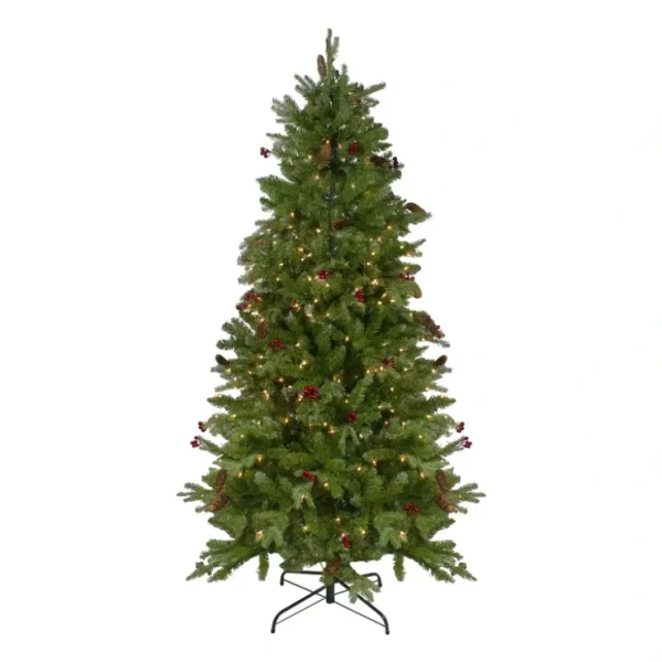 4.5' Ashcroft Cashmere Pine Xmas Tree - Clear D ura-Lit Lights - glamourwo.com | ladies' apparel & accessories & shoes* Cheap