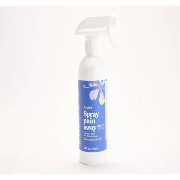 Asutra 16-oz Mega Spray Pain Away Magnesium Capsaicin Relief Spray - glamourwo.com | ladies' apparel & accessories & shoes* Discount