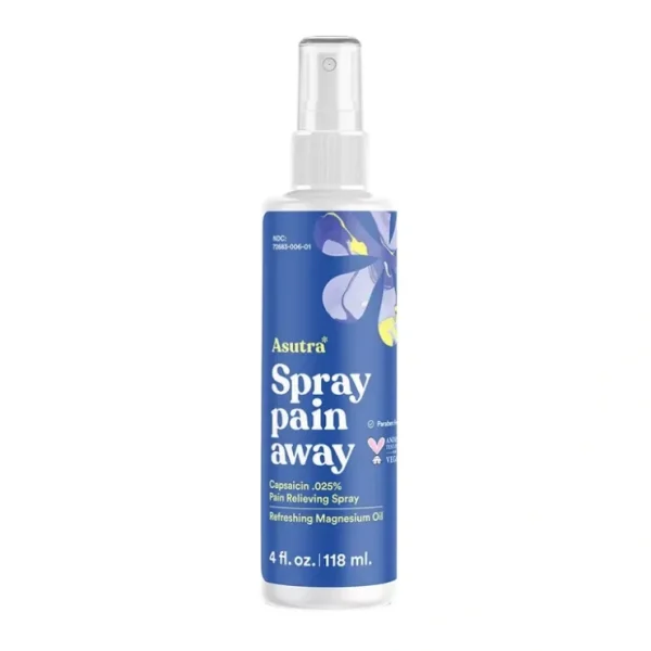 Asutra Spray Pain Away Magnesium Oil Spray withCapsaicin - glamourwo.com | ladies' apparel & accessories & shoes* Fashion