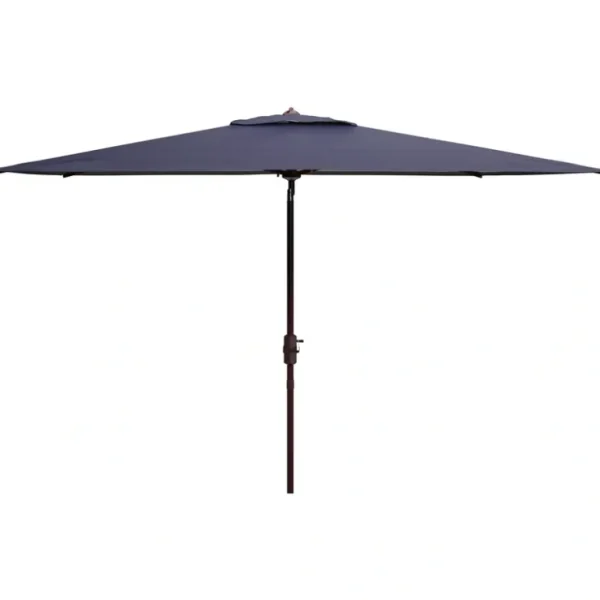 Athens 6.5' x 10' Rectangle Crank Umbrella by Safavieh - glamourwo.com | ladies' apparel & accessories & shoes* Best