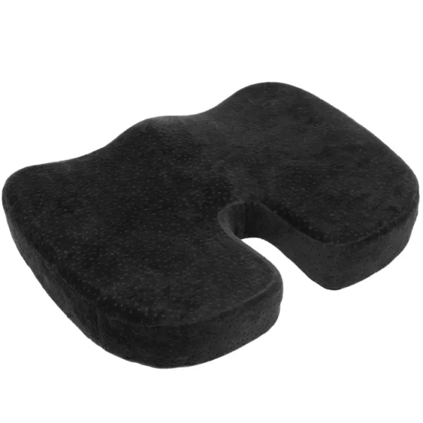 Aurora Black Memory Foam Coccyx Seat Cushion - glamourwo.com | ladies' apparel & accessories & shoes* Hot