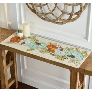 36" Beaded Pumpkin Table Runner by Valerie - glamourwo.com | ladies' apparel & accessories & shoes* Store