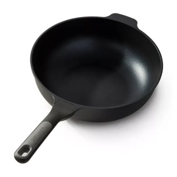 BergHOFF Stone+ Nonstick Ceramic 12" Wok Pan 5.3qt., Recycled - glamourwo.com | ladies' apparel & accessories & shoes* Fashion