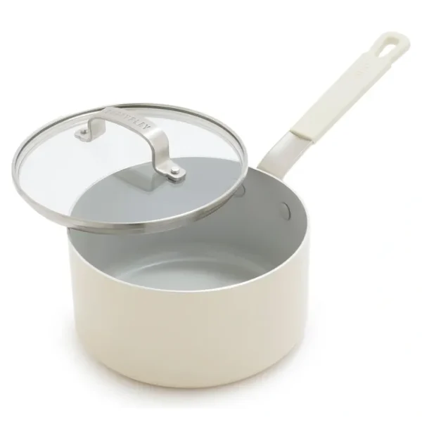 Bobby Flay by GreenPan Aluminum 2.53qt Saucepanwith Lid - glamourwo.com | ladies' apparel & accessories & shoes* Cheap