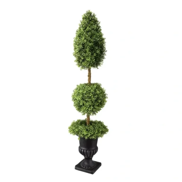 60" Boxwood Wreath Base Ball Cone Urn by Valerie - glamourwo.com | ladies' apparel & accessories & shoes* New