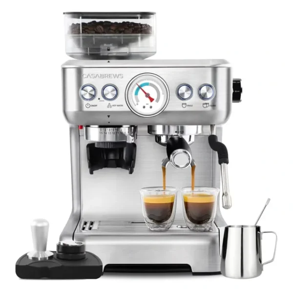 CASABREWS All-in-One Espresso Machine with Grinder - glamourwo.com | ladies' apparel & accessories & shoes* Shop