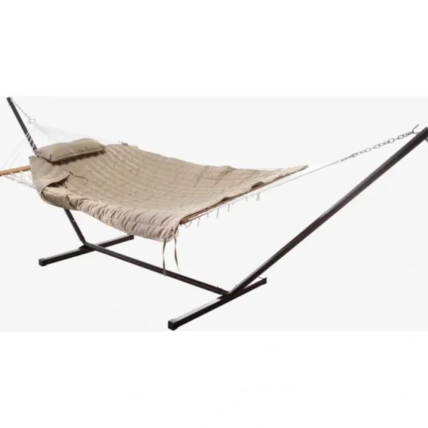 Castaway Living Macrame Hammock and Pillow withStand - glamourwo.com | ladies' apparel & accessories & shoes* Best Sale