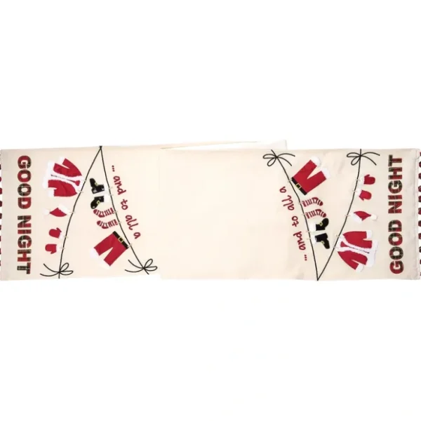 CF Home 14" x 72" Christmas Clothesline Table Runner - glamourwo.com | ladies' apparel & accessories & shoes* Outlet