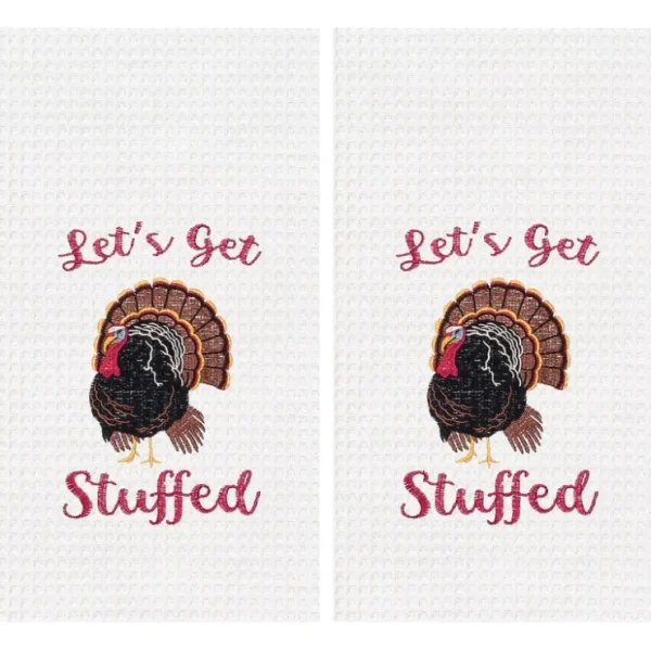 CF Home Let's Get Stuffed Towel Set of 2 - glamourwo.com | ladies' apparel & accessories & shoes* Store