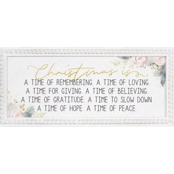 "Christmas Is A Time" Beaded Art By Sincere Surroundings - glamourwo.com | ladies' apparel & accessories & shoes* Store