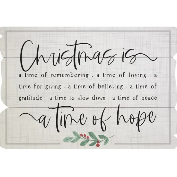 "Christmas Is A Time" Splendid Fence By Sincere Surroundings - glamourwo.com | ladies' apparel & accessories & shoes* Outlet