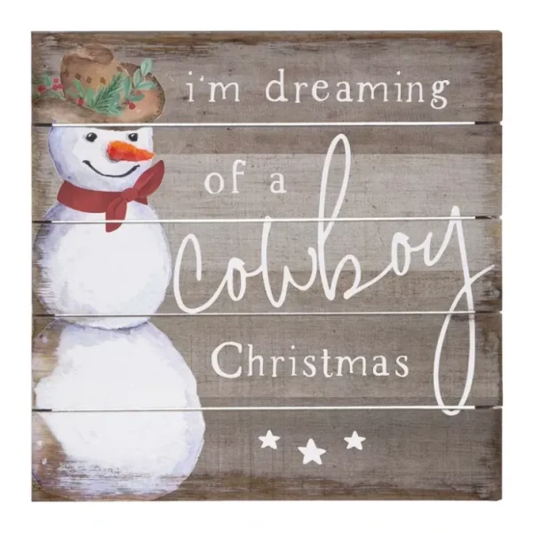 Cowboy Christmas Pallet Petite by Sincere Surro undings - glamourwo.com | ladies' apparel & accessories & shoes* Store
