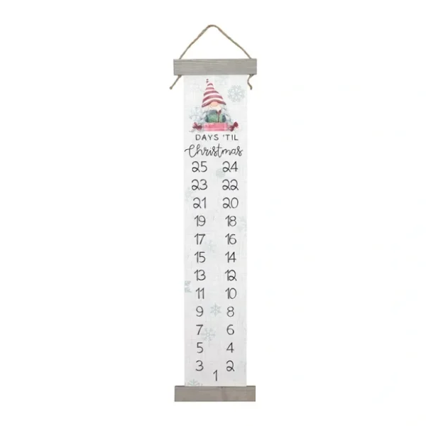 "Days Till Gnome" Long Hanging Canvas By Sincere Surroundings - glamourwo.com | ladies' apparel & accessories & shoes* Hot