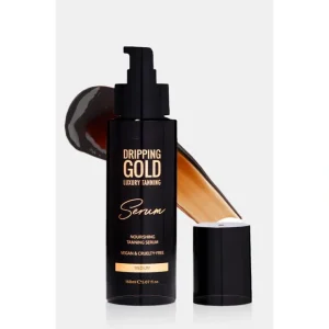 Dripping Gold Hyaluronic Tanning Serum Medium 150Ml - glamourwo.com | ladies' apparel & accessories & shoes* Discount