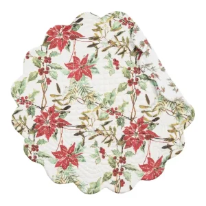 17" Eve Round Placemat Set of 6 by Valerie - glamourwo.com | ladies' apparel & accessories & shoes* Fashion