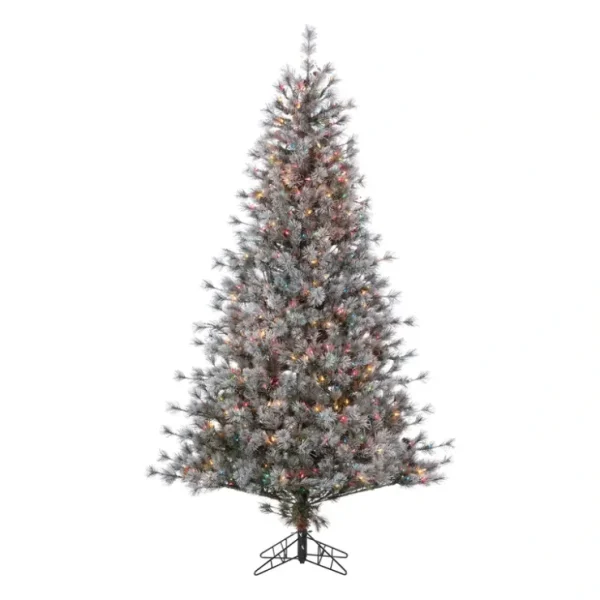 7.5' Flocked Hard/Mixed Needle Scotch Pine by S terling Co - glamourwo.com | ladies' apparel & accessories & shoes* Hot