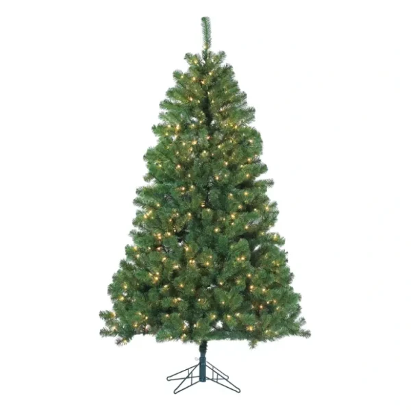 7-Foot Pre-Lit Montana Pine with 500 Lights byterling Co - glamourwo.com | ladies' apparel & accessories & shoes* Shop