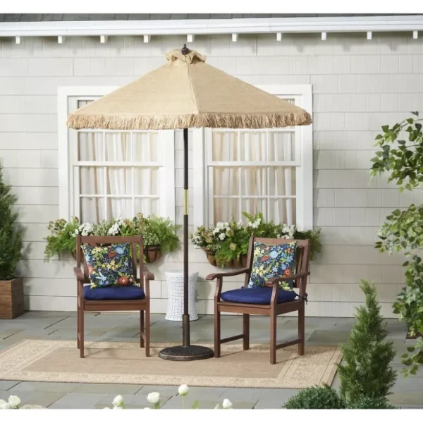 Garden Reflections 7' Patio Tiki Umbrella - glamourwo.com | ladies' apparel & accessories & shoes* Cheap