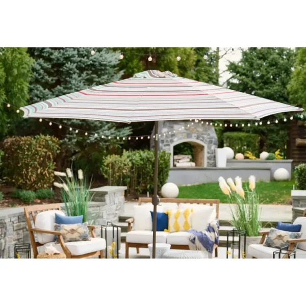Garden Reflections 11' Round Patio Umbrella with Tilt and Cover - glamourwo.com | ladies' apparel & accessories & shoes* Outlet