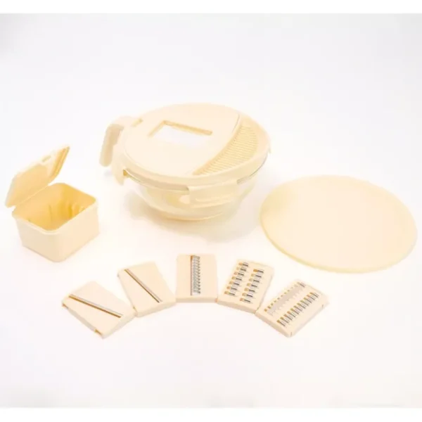 Genicook Multifunction Slice Grate w/ Glass Bowl - glamourwo.com | ladies' apparel & accessories & shoes* Fashion