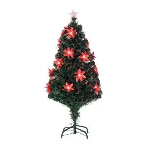 4' Green Fiber Optic Color-Changing Tree by Ste rling Co - glamourwo.com | ladies' apparel & accessories & shoes* Fashion