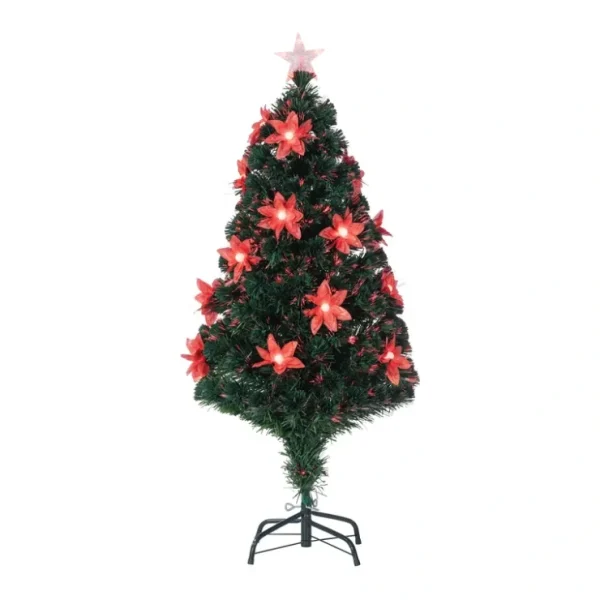 4' Green Fiber Optic Color-Changing Tree by Ste rling Co - glamourwo.com | ladies' apparel & accessories & shoes* Fashion