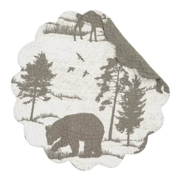 17" Henderson Hideaway Round Placemat Set of 6by Valerie - glamourwo.com | ladies' apparel & accessories & shoes* Fashion