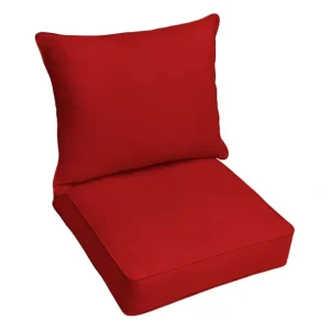 23 in x 25 in x 5 in Deep Seating Pillow Cushion Set Corded - glamourwo.com | ladies' apparel & accessories & shoes* Online