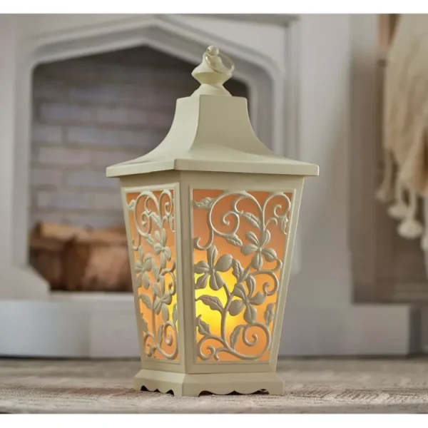 Indoor/ Outdoor 21" Flickering Flame Metal Lantern - glamourwo.com | ladies' apparel & accessories & shoes* Cheap