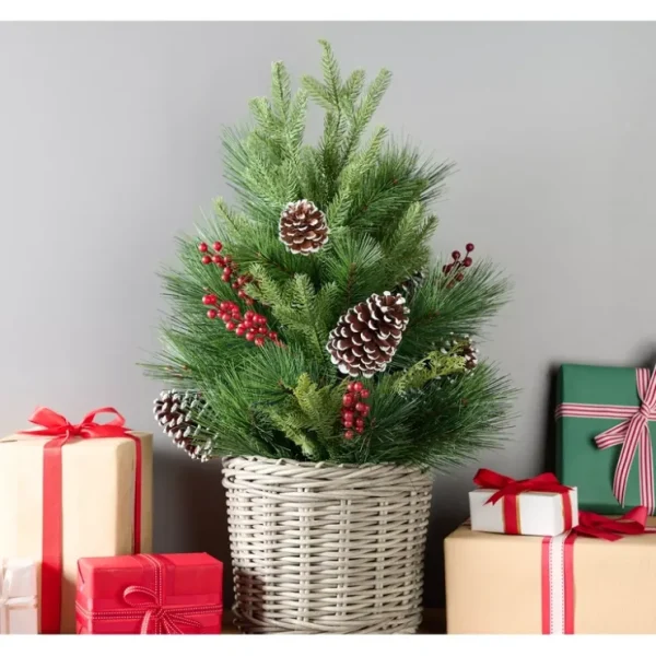 Indoor/ Outdoor Berry, Pinecone and Greenery urn Filler - glamourwo.com | ladies' apparel & accessories & shoes* Cheap