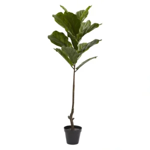4' Indoor/Outdoor Fiddle Leaf Tree by Nearly Natural - glamourwo.com | ladies' apparel & accessories & shoes* Best