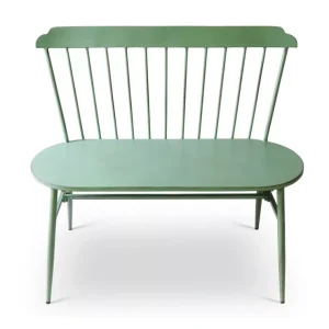 39.3" L Green Metal Garden Bench by Gerson Co - glamourwo.com | ladies' apparel & accessories & shoes* Shop