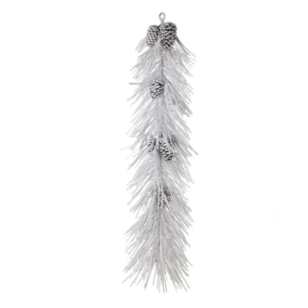 48" Long Snow Pine With Cones Garland by Valerie - glamourwo.com | ladies' apparel & accessories & shoes* Cheap
