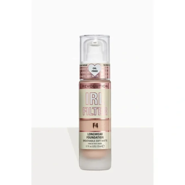 Makeup Revolution IRL Foundation F4 - glamourwo.com | ladies' apparel & accessories & shoes* Shop